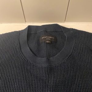 All Saints navy sweater